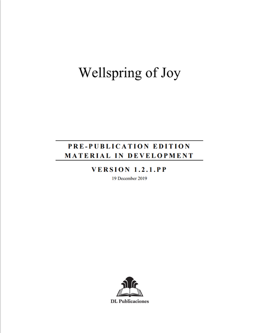 Wellspring of Joy